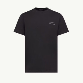 MONCLER 몽클레어 블랙와펜 더블레터링 코튼 반팔티 2COLOR