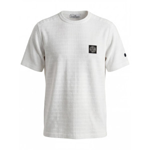 STONE ISLAND 스톤아일랜드 시그니처 텍스처드 니트 반팔 3COLOR