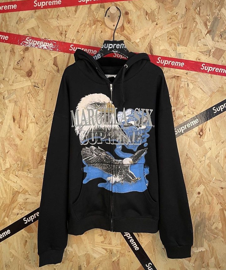 SUPREME 슈프림 X MM M 607088 이글 후드 집업 3COLOR