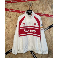SUPREME 슈프림 X DUCATI M 607163 트랙 자켓+팬츠 세트