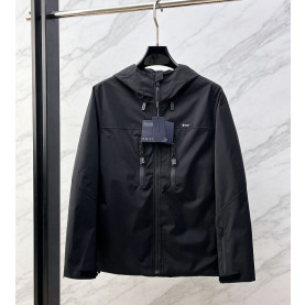 PRADA 프라다 607150 리네아 로사 테크 후드 자켓