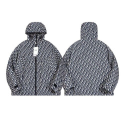 DIOR 디올 60157 오블리크 자카드 테크니컬 후드 자켓