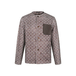LOUIS VUITTON 루이비통 60043 모노그램 시크 칼라리스 트위드 자켓