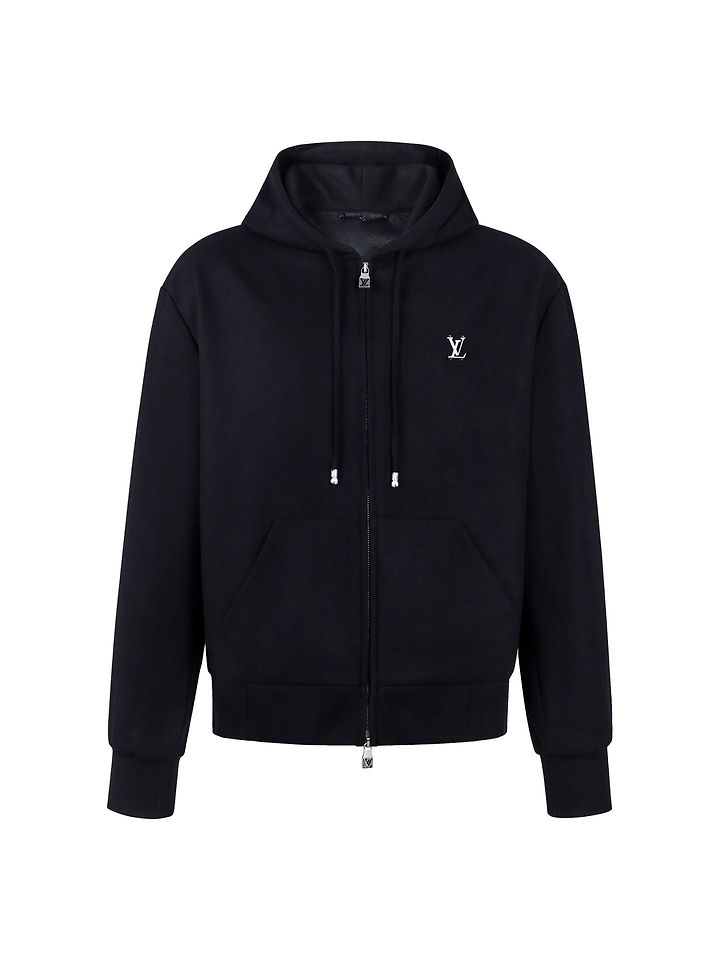 LOUIS VUITTON 루이비통 60245 테일러드 테크니컬 울 후드 자켓
