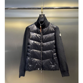 MONCLER 몽클레어 60203 여성 쉐브론 니트 패딩 가디건 3COLOR