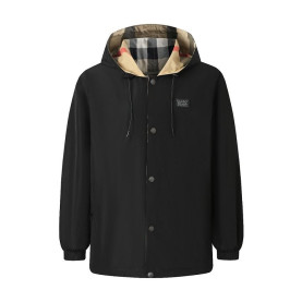 BURBERRY 버버리 60033 클래식 체크 리버시블 후드 자켓