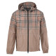 BURBERRY 버버리 60241 그라디언트 체크 뉴포트 후드 자켓