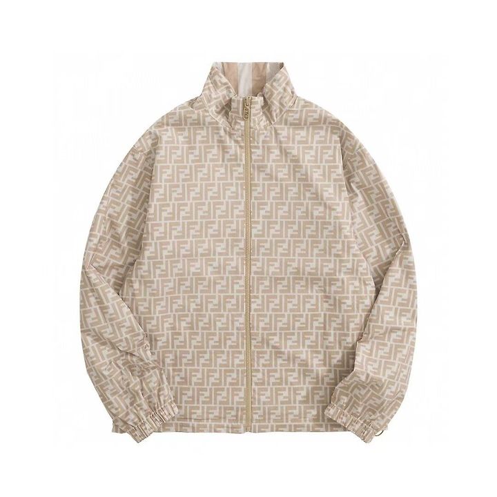 FENDI 펜디 60150 FF 모티브 앤 스트라이프 리버시블 나일론 자켓 2COLOR