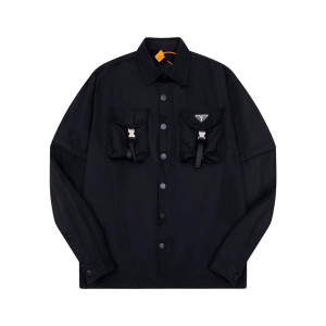 PRADA 프라다 60154 리나일론 유틸리티 버클 포켓 셔츠 자켓