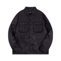 PRADA 프라다 60160 리나일론 멀티 포켓 셔츠 자켓