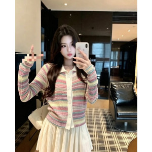 CHANEL 샤넬 그라데이션 가디건
