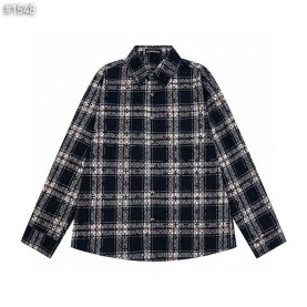 CHROME HEARTS 크롬하츠 크로스 패턴 체크 셔츠