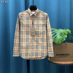 BURBERRY 버버리 클래식핏 체크 코튼 셔츠