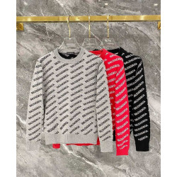 BALENCIAGA 발렌시아가 60106 올오버 로고 니트