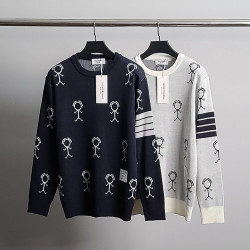 THOM BROWNE 톰브라운 전판 피토그램 니트