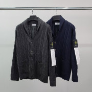 STONE ISLAND 스톤아일랜드 숄카라 케이블 가디건