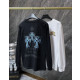 CHROME HEARTS 크롬하츠 7052 고드 블레스 더 월드 세메터리 크로스 롱 슬리브