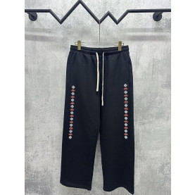 CHROME HEARTS 크롬하츠 7069 매티 보이 플러스 춈퍼 사이드 라인 스웨트 팬츠