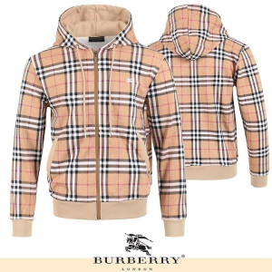 BURBERRY 버버리 기마 자수 체크 후드 집업 2COLOR