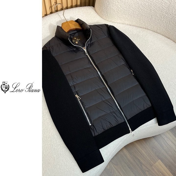 LOROPIANA 로로피아나 캐시미어 혼방 니트패딩재킷 2COLOR
