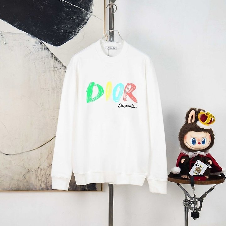 DIOR 디올 멀티컬러 로고 맨투맨 2COLOR