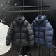 LOUIS VUITTON 루이비통 25054 모노그램 로고 패치 다운 패딩