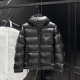 PRADA 프라다 25067 메탈 플레이트 다운 패딩